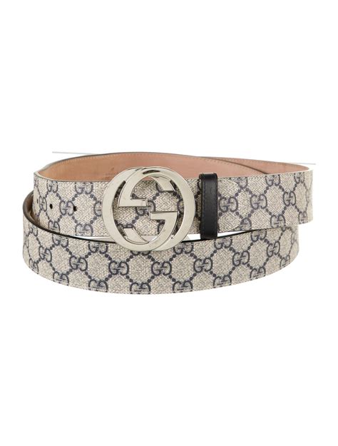 gucci belt gray